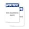 Signmission Non-Hazardous Waste OSHA Notice Sign, Plastic, 10in W x 14in L, 2PK OS-2PACK-NS-P-1014-V-15078 - alternate 1